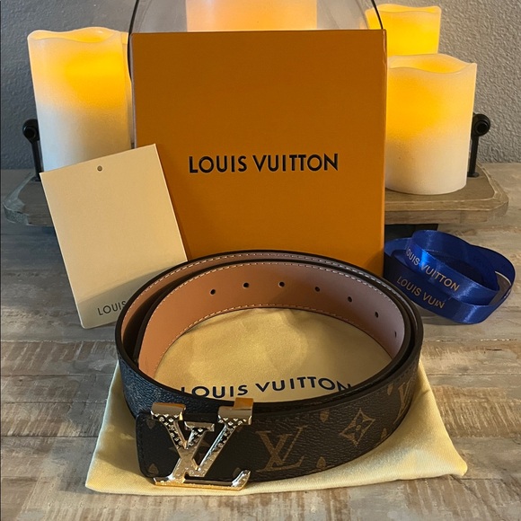 fake louis vuitton Accessories - NOT REAL Louis Vuitton Brown Belt 40 Inch